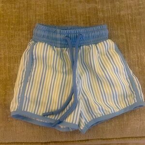 Grace & James Kids adorable stripe swim trunks 6 months